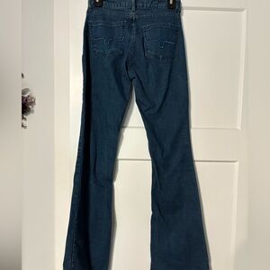 Kimes Ranch Blue Flare Wide Leg Jeans